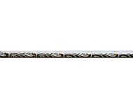 Багет Maestro  Ажур Белый Золото 2 м