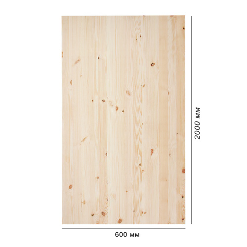 Мебельный щит 28*600*2000мм Сорт В