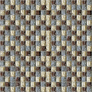 Мозаика Elada Mosaic 327*327мм шоколадно-карамельный микс