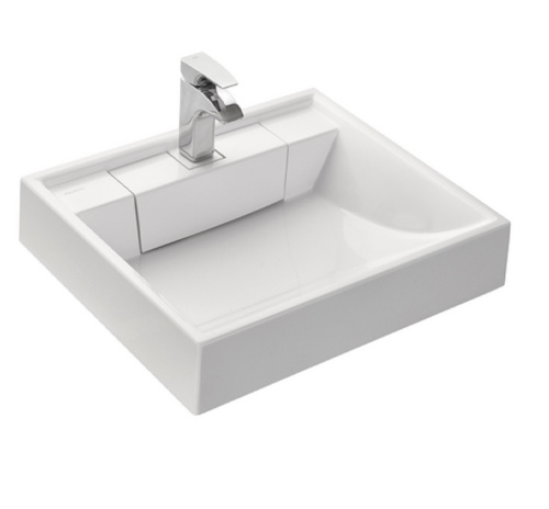 Раковина Акватон Рейн 60, белый, 600*138*500 мм