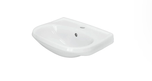 Sanita. Умывальник пьедестальный Комфорт 50 ВКС Белый S1, WB.PD/Comfort/50-C/WHT.G/S1