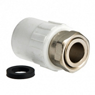 Муфта с накидной гайкой ПП D25-3/4"