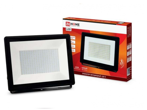 Прожектор светодиодный СДО-8 100Вт 230В 6500К 9500лм IP65 IN HOME