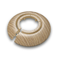 Обвод универсальный для труб Ф25-34мм "Идеал" (2шт. во флоупак) Дуб рустик