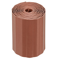 Бордюр садовый Palisad коричневый 15*900 см