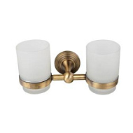 Стакан для щеток Delphinium, бронза 102202