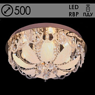 Люстра 55538/500 CR хром 5х40W E14 LED-RBP ПДУ d500, 24