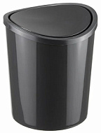 Контейнер для мусора Альтернатива Плетенка 1,5л, слоновая кость, пластик, h 155мм