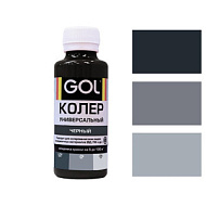 Паста колеровочная GOL  0,1л №61  черный /12/