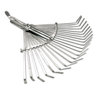 Грабли веерные 22-зубые пластинчатые без черенка