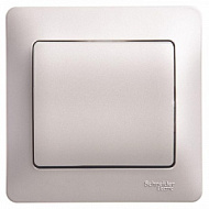 Выключатель 1-кл. СП GLOSSA 10А IP20 (сх. 1) 10AX в сборе платина SchE GSL001212