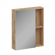 DCr2203HZ Зеркало-шкаф Craft 60 левый/правый орех  Домино 600*722*156мм