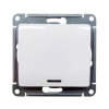 Механизм выключателя 1-кл. СП GLOSSA 10А IP20 10AX с подсветкой бел. SchE GSL000113 , 275139