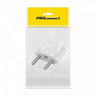 Переходник сетевой плоский  PROCONNECT "Тефаль" бел. (инд. упак.) 11-1041-9