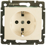 91426 Механизм розетки 1-м СП Valena 16А IP20 2P+E с заземл. немецк. стандарт сл. кость (DIY-упак.)