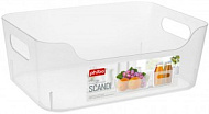 798589 Корзина Scandi 3,1 л ( 24 х 17 х 9  см) бесцветный