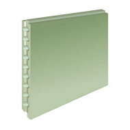 Плита гипсовая пазогребневая пустотелая влагостойкая 667*500*80 мм (Волма)/30/