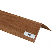 Угол ПВХ 30мм*30мм*2700мм вишня текстурированный (25шт)