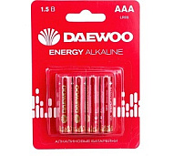 Элемент питания алкалиновый AAA/LR03 1.5В Energy Alkaline 2021 BL-8 (уп.8шт) DAEWOO