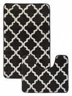 F001 Набор ковриков  для в/к AQUADOMER FIESTA 50*60 см 60*100 см Gray