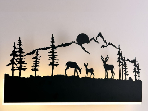 Светильник 6235-16W Black