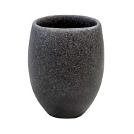 Стакан Delphinium Темный камень, полирезина