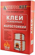 Клей жаростойкий усиленный Терракот 25кг