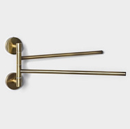 9428763 Держатель для полотенец 2 спицы Stölz basic Bronze, 35.5×16×5 см, бронзовый