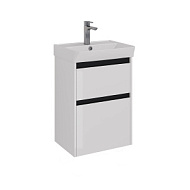 Тумба Lemark COMBI 50 см. / Раковина керамическая"NEON 50"