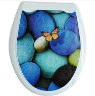 104-406-01 Сиденье для унитаза Океа, Бабочка, жеское