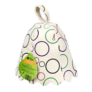 Шапка с орнаментом в ассортименте, войлок 100%