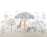 Фотообои Flizelini Животные в лесу 3,6*2,7 м