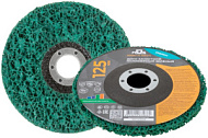 39636М Диск зачистной полимерный 125 мм, зеленый, повышенной жесткости