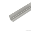 Угол ПВХ ламинированный 20мм*20мм*2700мм серебро (25шт)