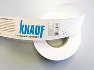 Лента бумажная армирующая KNAUF 52мм*50м*S, перфорированная/214685