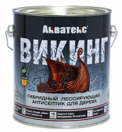 Антисептик декоративный Акватекс ВИКИНГ 2,5л палисандр
