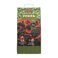 Уголь брикетированный 2 кг