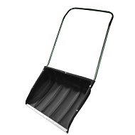 Скрепер д/снега 580х450 пласт литьевой малый с планкой (в разборе)