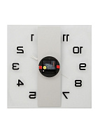 9767412 Часы настенные, интерьерные "Полоса", бесшумные, 35 х 35 см