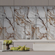 Панель пластиковая 580х280х2,5мм Капрая /8/