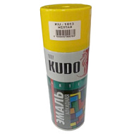 Эмаль алкидная KUDO, аэрозоль, 520мл, желтая KU-1013
