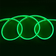 Лента светодиодная General 12V 9.6W/m IP67 5м неон гибкий зеленый