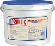 Краски на водной основе интерьерные Bergauf Praktik 7 кг.