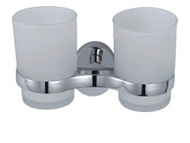 Стакан для щеток Frap, двойной F1608