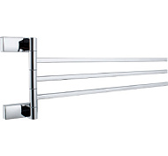 Полотенцедержатель Haiba, хром, тройной 340мм HB8813