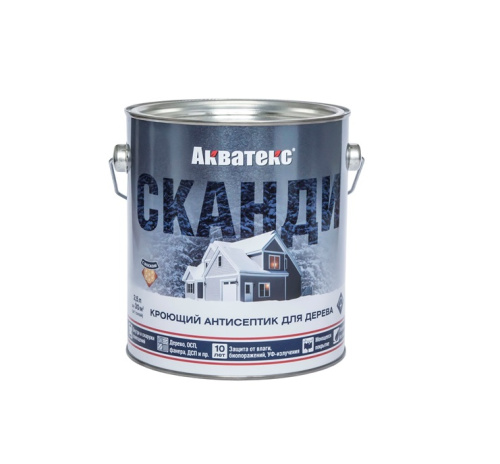 Антисептик Рогнеда Акватекс СКАНДИ  2,5л лакрица