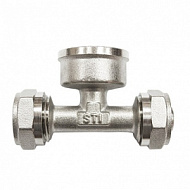 Тройник обжимной с ВР 26х¾"х26