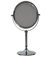 050134 Зеркало косметическое Санакс, настольное, двухстороннее с увеличением, Ø150мм