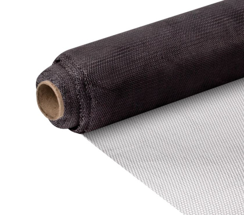 Сетка москитная в рулоне 1,0*30 м с картонной втулкой, черная