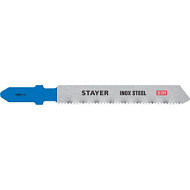 15994-1.4_z02 Полотна STAYER, T118AF, для эл/лобзика,Bi-Metall, по металлу (1,5-3мм), T-хвост., 2шт